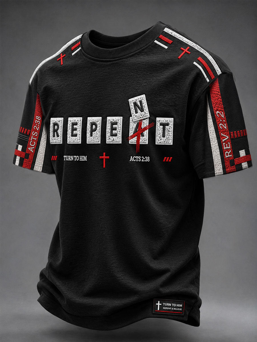 Men's Repent Short Sleeves T-shirt