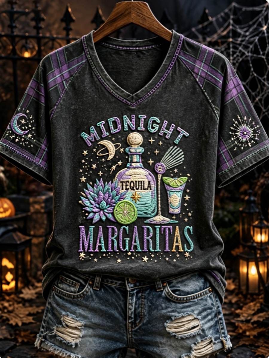 Women's Midnight Margaritas Practical Magic Inspired Tee