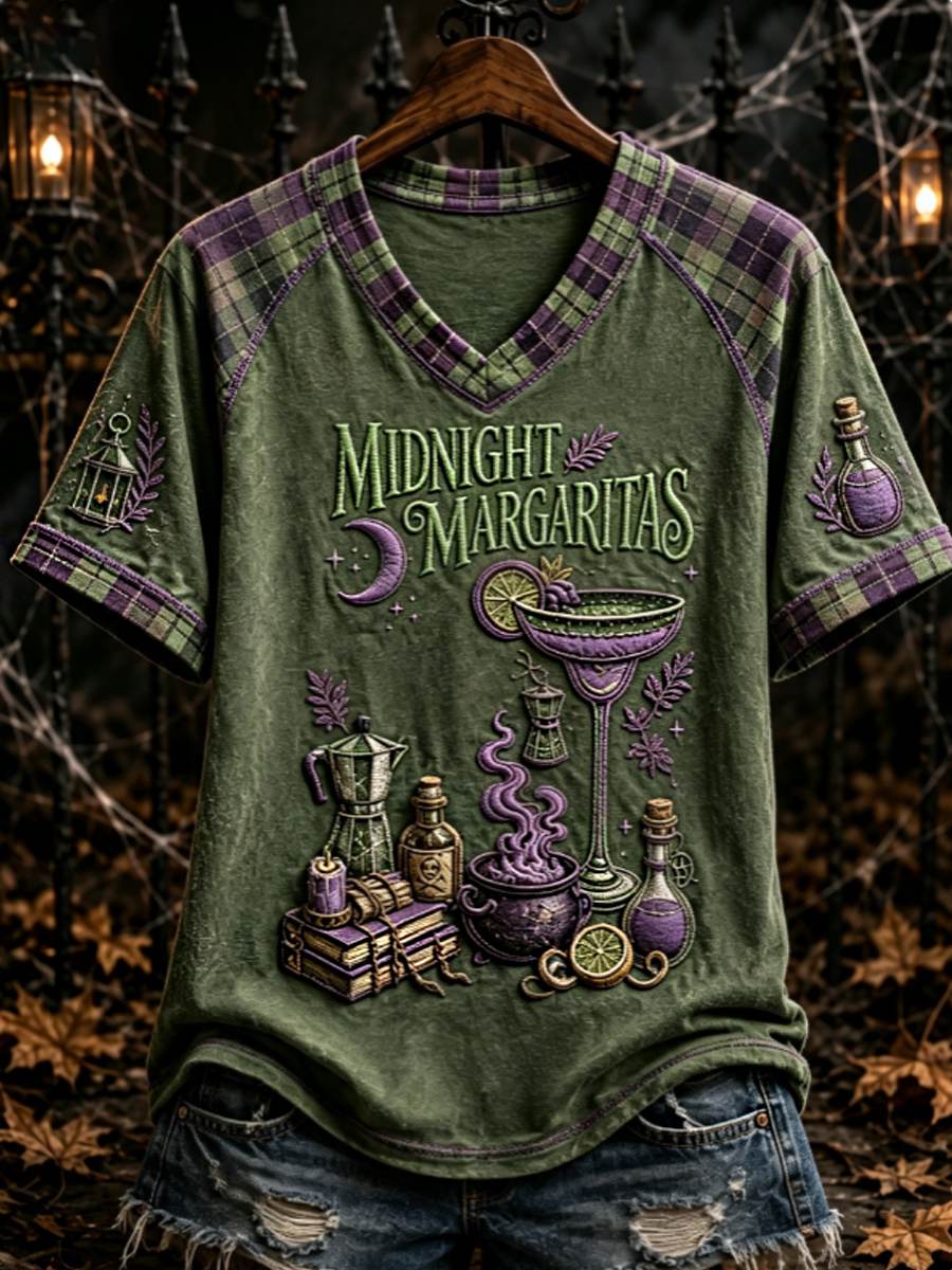 Women's Midnight Margaritas Practical Magic Inspired Tee