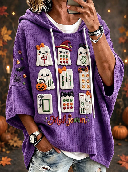 Women's Halloween Mahjong Hoodies