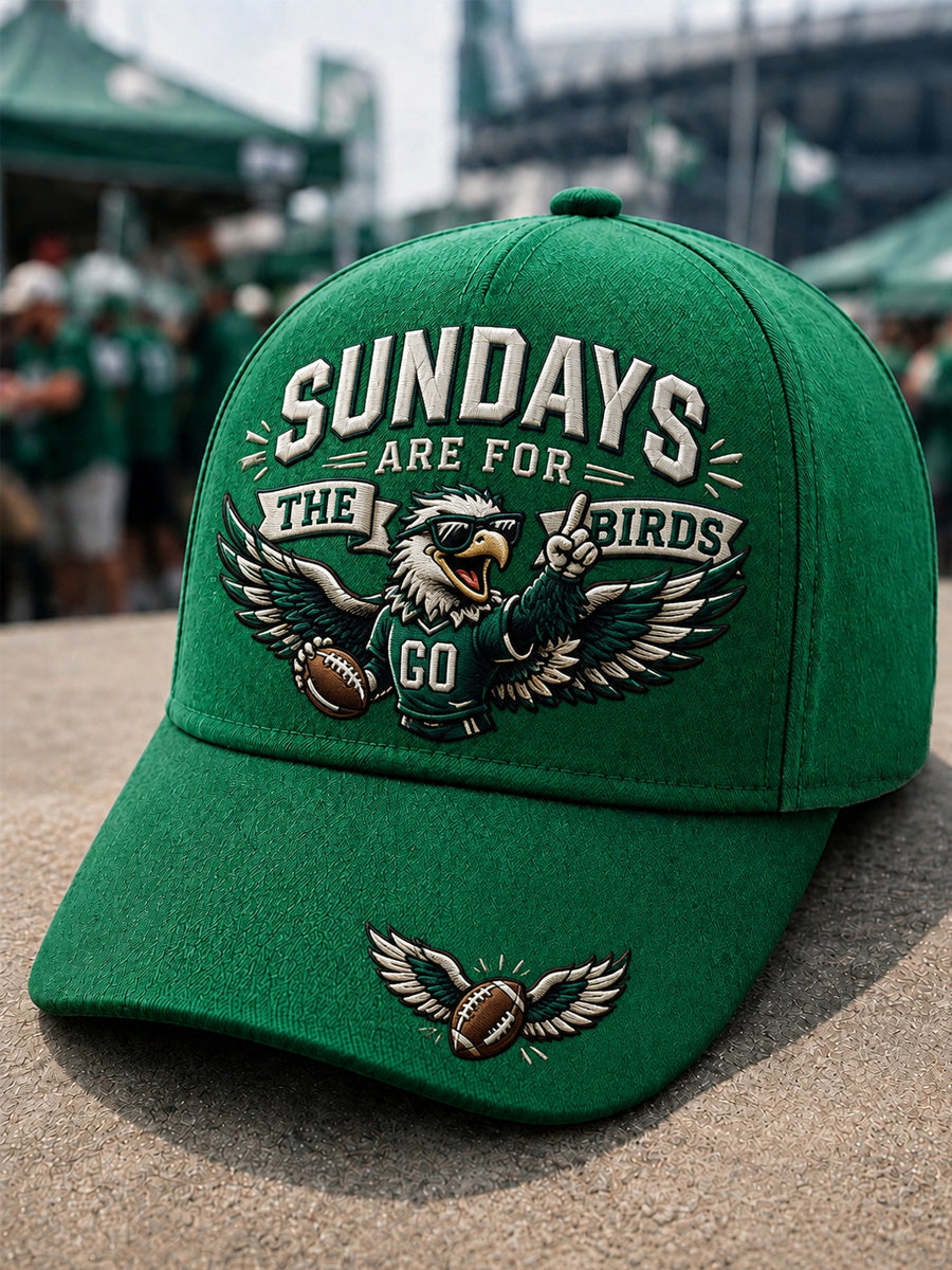 Unisex Sundays Are For The Birds Football Gameday Gift For Football Fans Hat