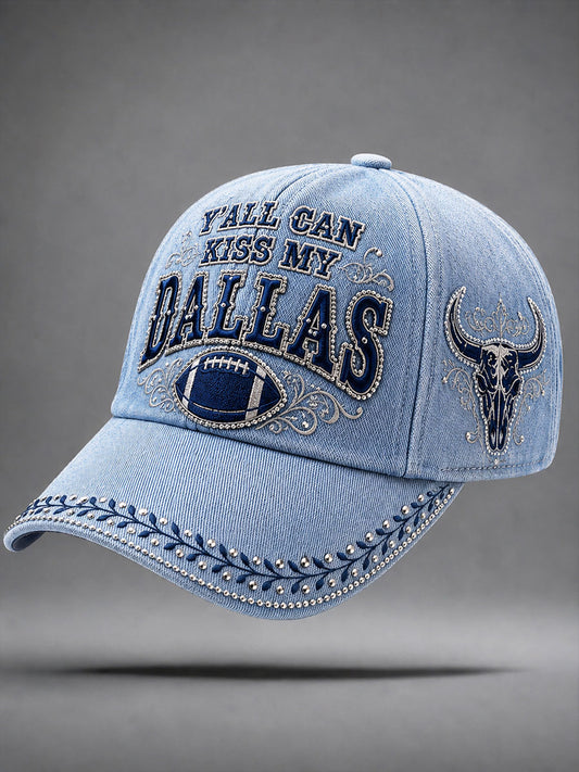 Game Day Football Print Casual Unisex  Hat
