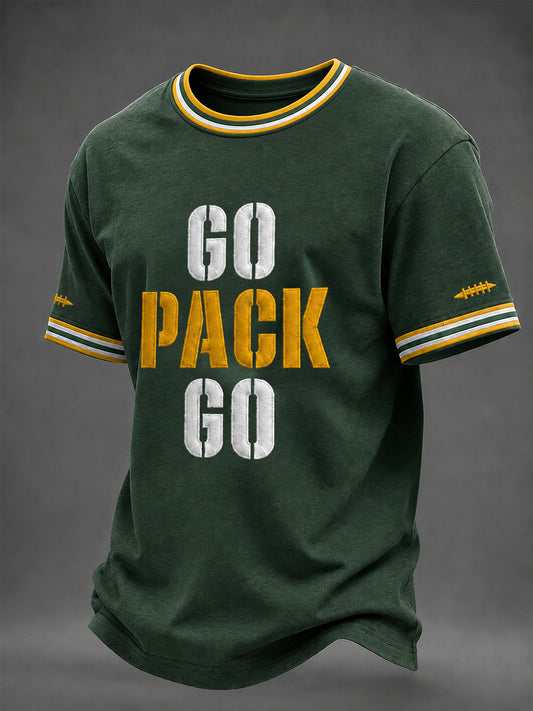 Men's America Football Printed T-shirt