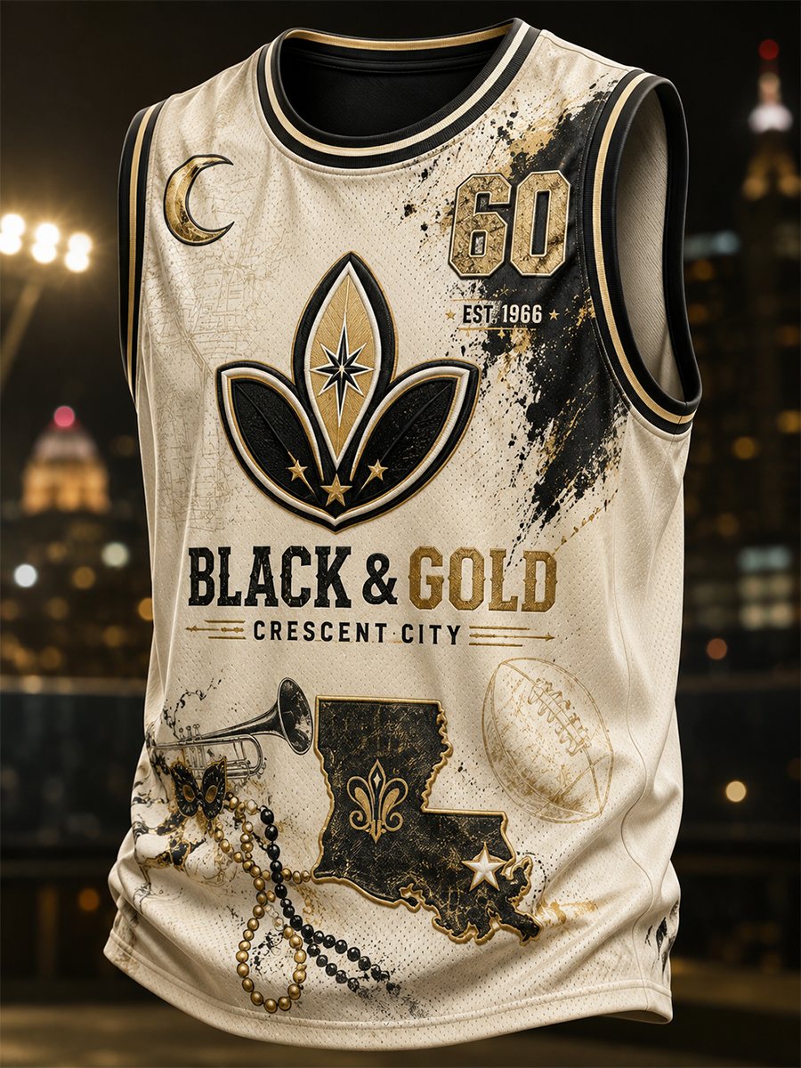 Men's New Orleans Saints Racket Vest