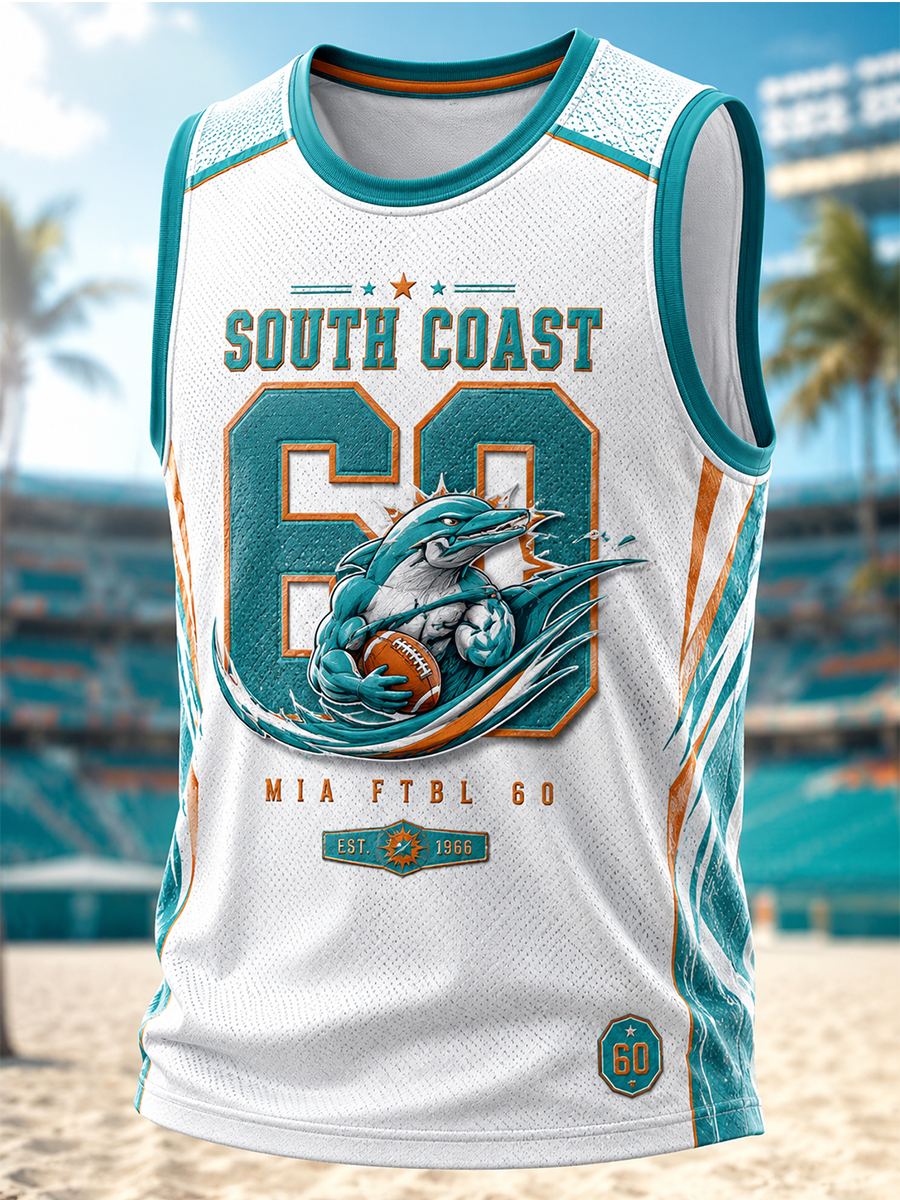 Men's Miami Dolphins Racket Vest