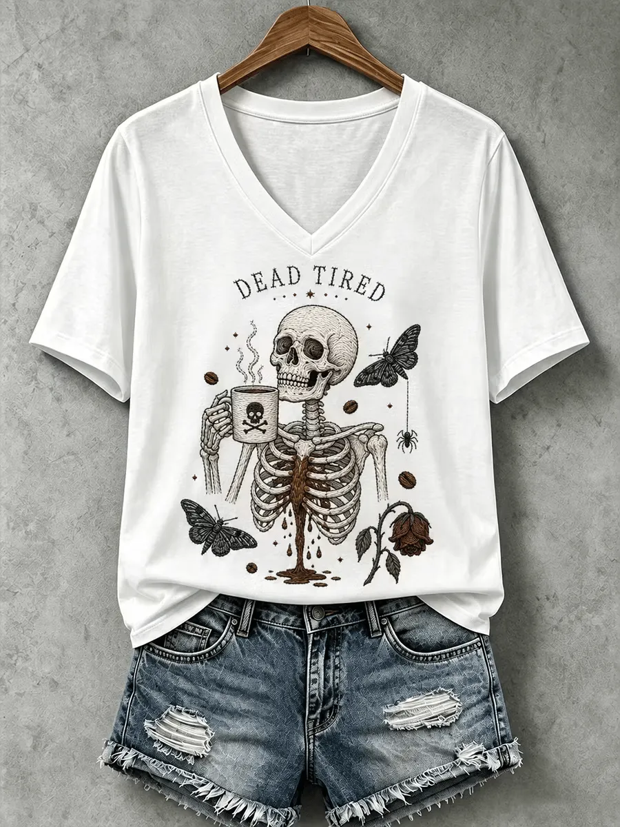 Women's Halloween Short-sleeved T-shirt