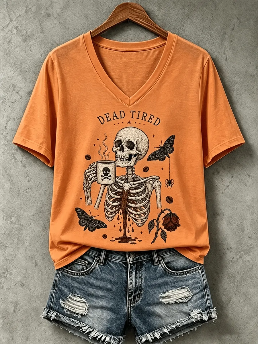 Women's Halloween Short-sleeved T-shirt