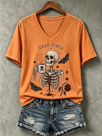 Women's Halloween Short-sleeved T-shirt