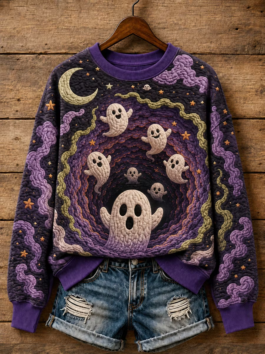 Women's Halloween Regular Sweatshirt
