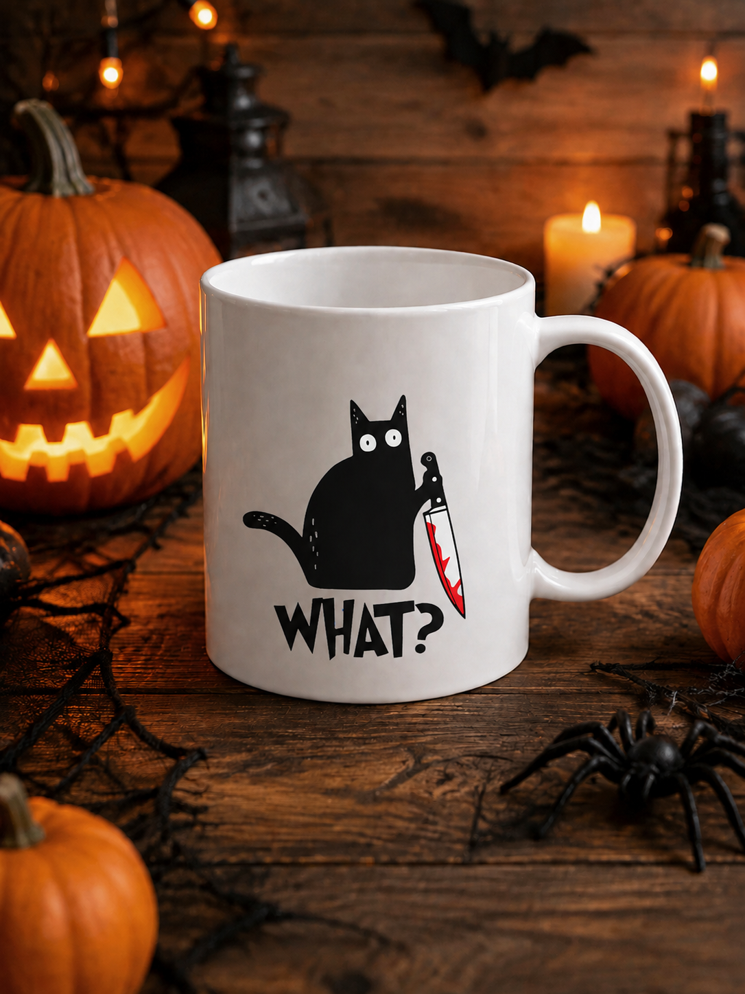 Halloween Cat Mug