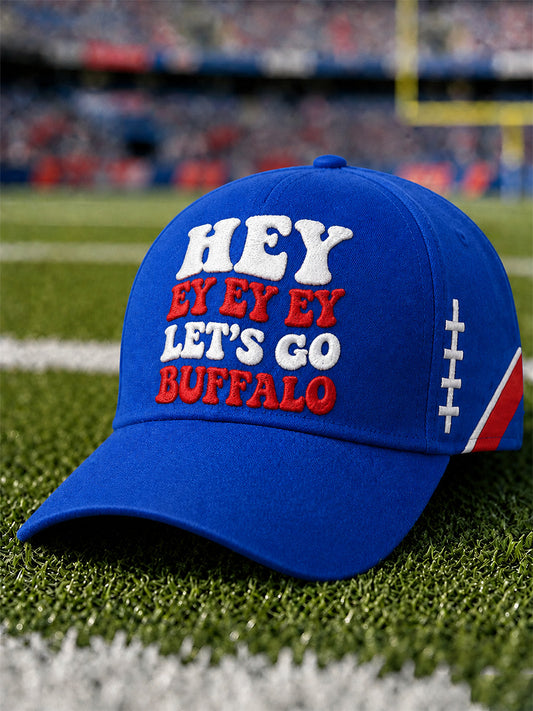 Unisex Football Lover Buffalo Print Hat