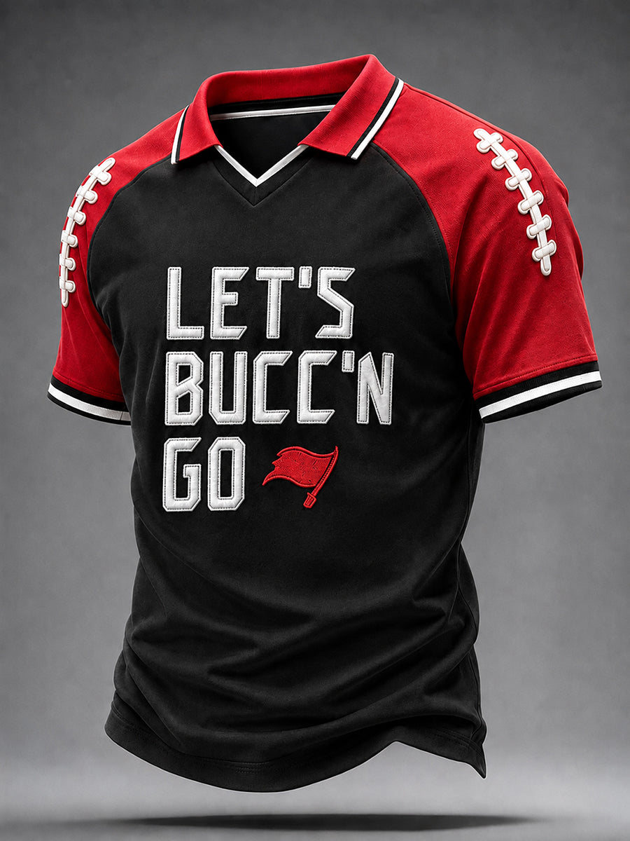 Men's Football Fan Print T-shirt