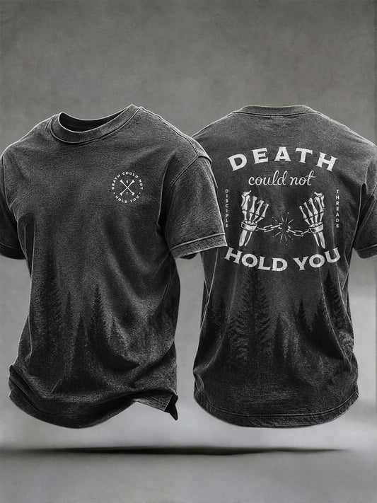 Men's 'Death Could Not Hold You' Faith T-shirt
