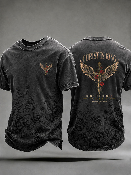 Men's Christ Is King Faith T-shirt