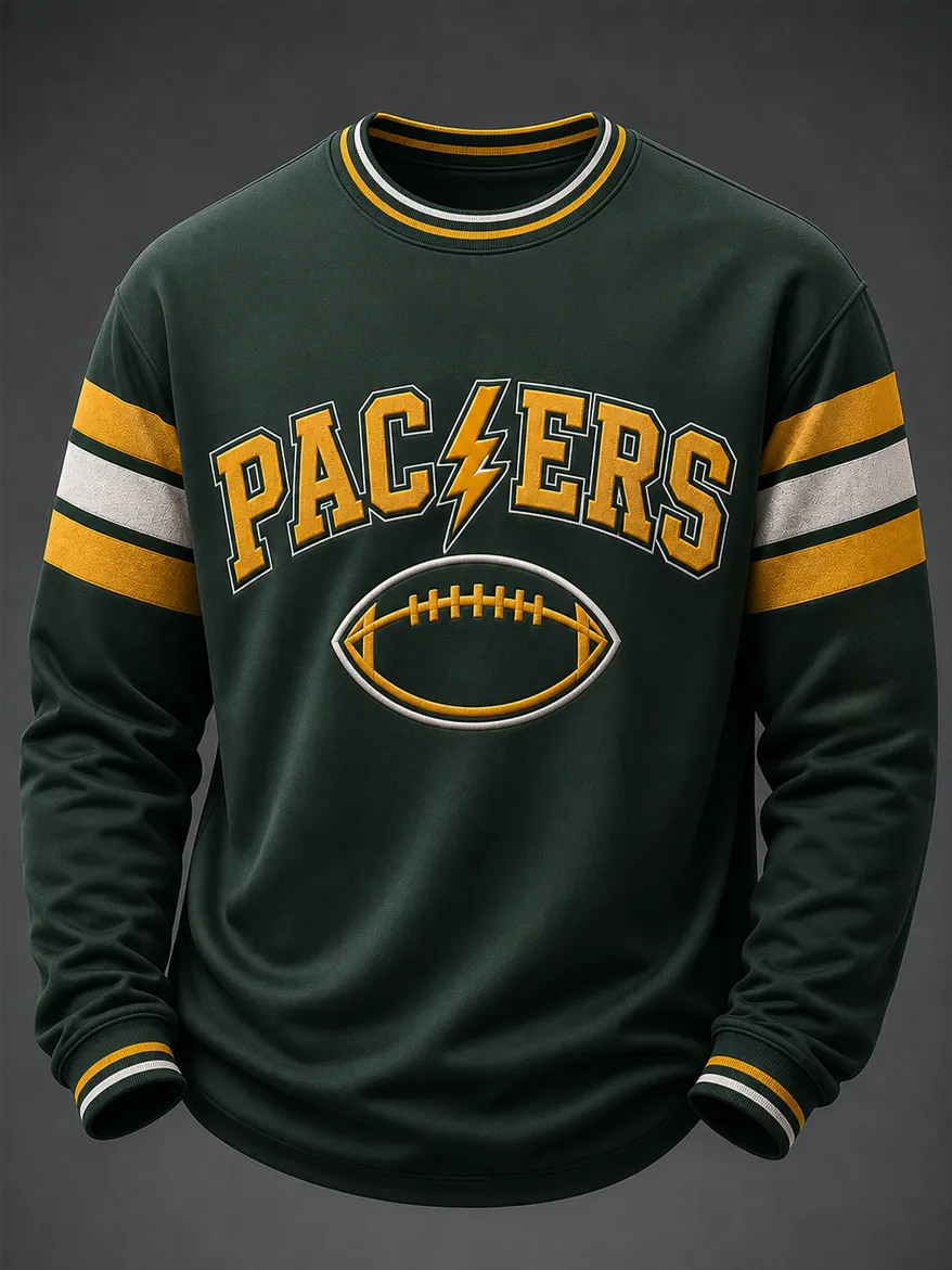 Men's Football Crew Neck Sweatshirt