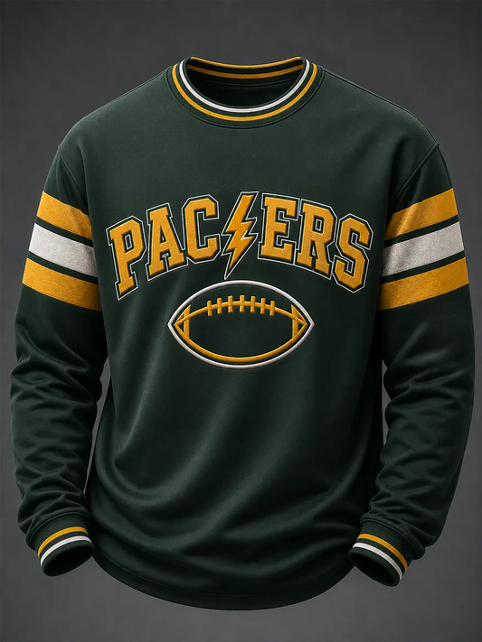 Men's Football Crew Neck Sweatshirt