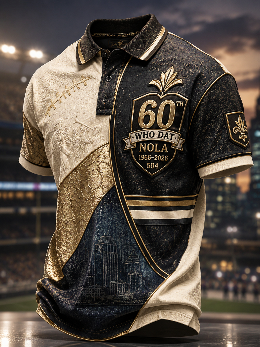 Men's New Orleans Saints Short Sleeve Shirt