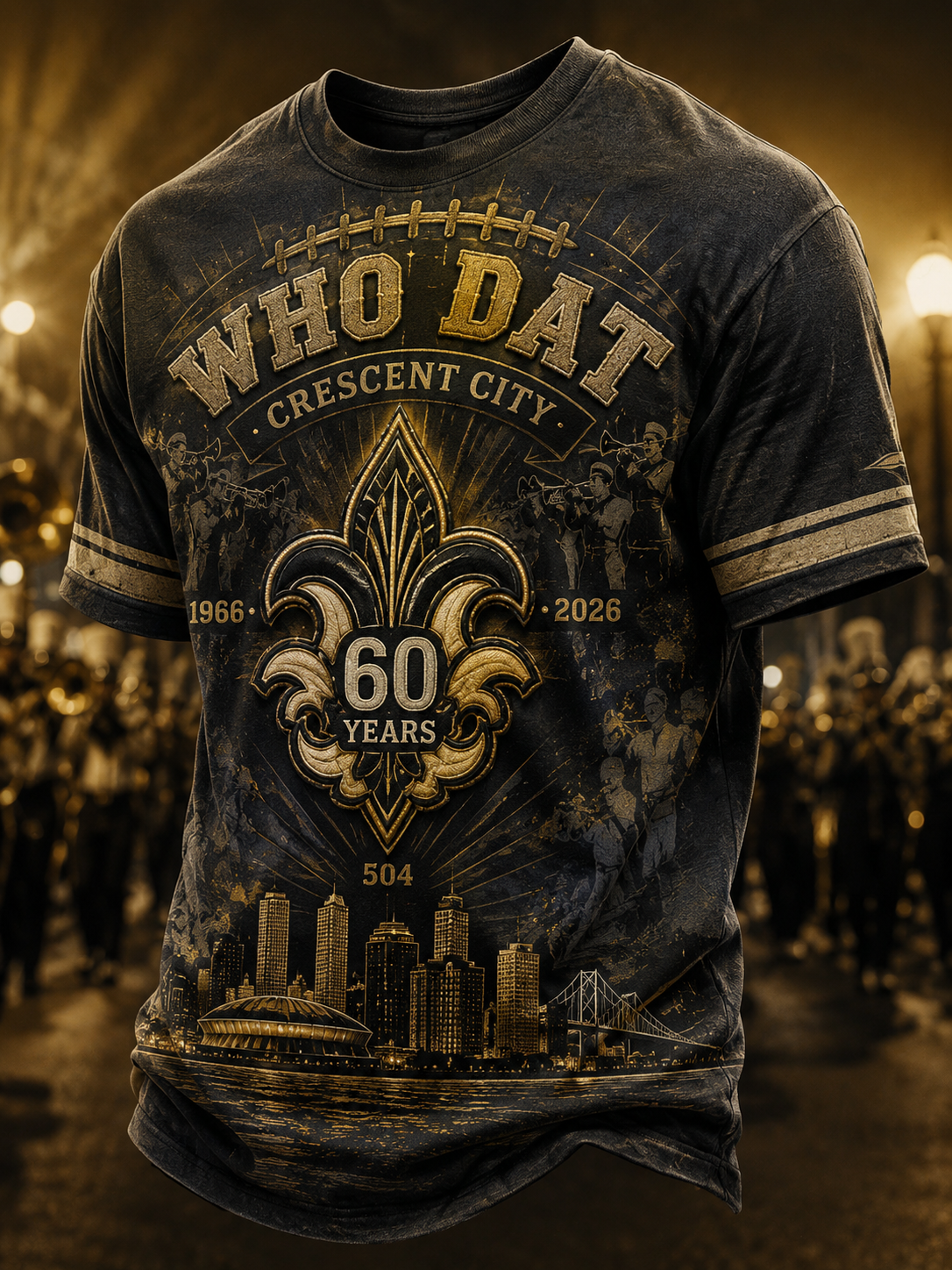 Men's New Orleans Saints Short Sleeves T-Shirt