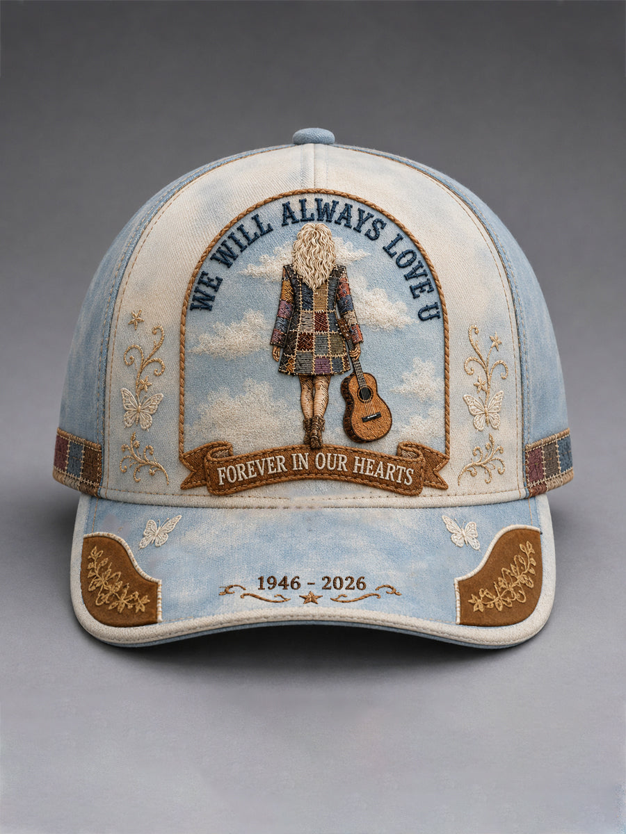 Unisex Rip Country Music Lover Queen of Country Printed Hat