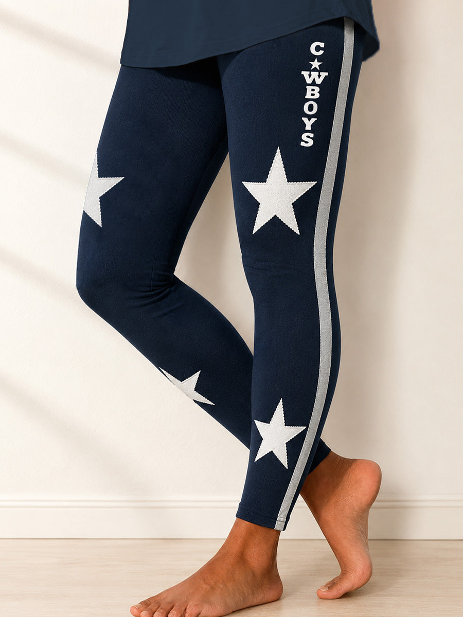 Women's Football Gameday Gift For Football Fans Print Bottoms