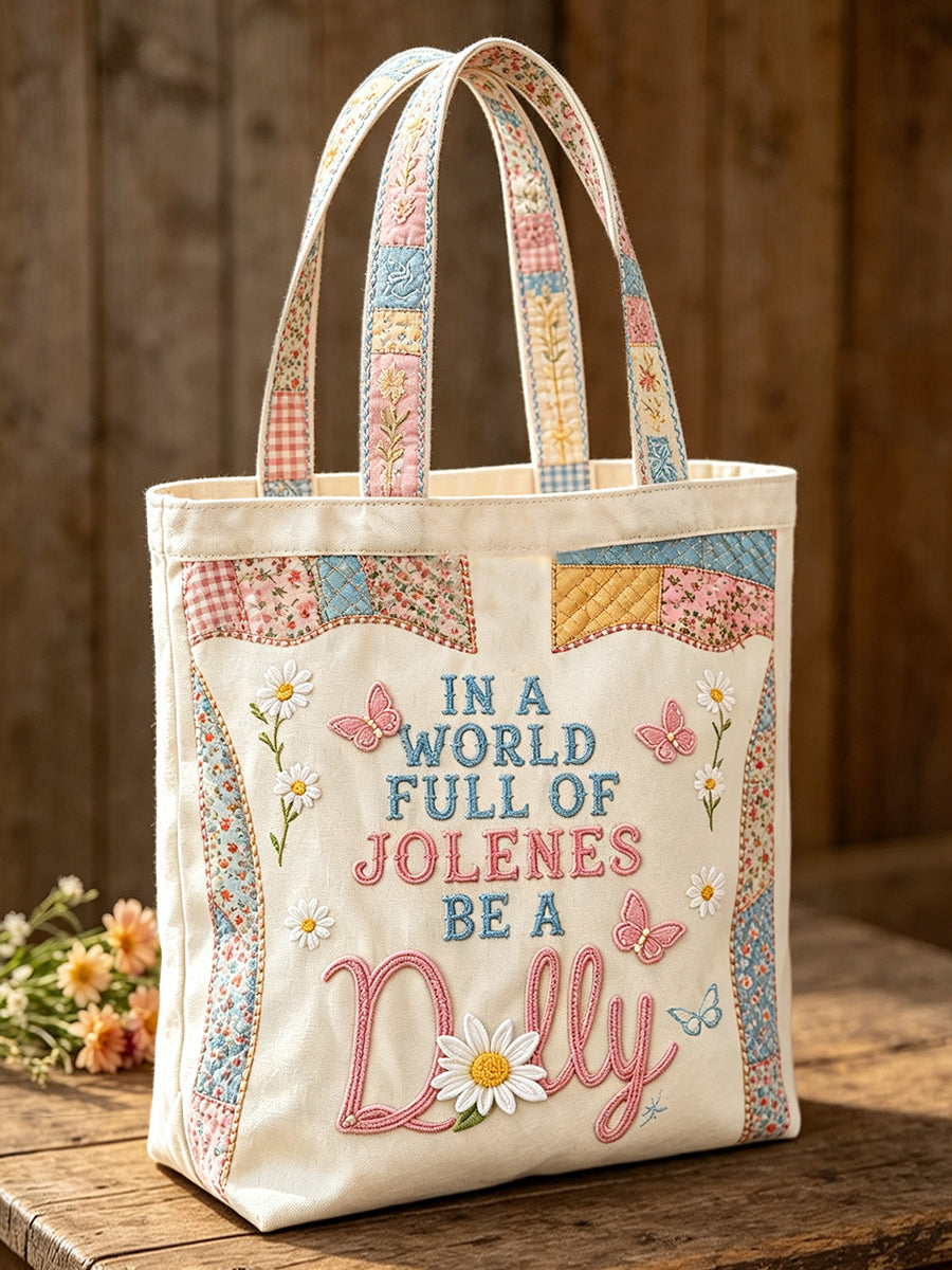Country Music Lover Queen of Country Printed Canvas Bag