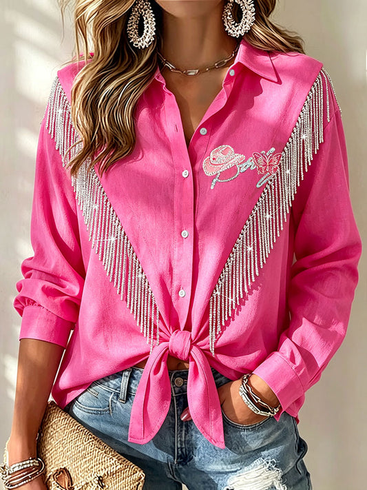 Women's Rip Country Music Lover of Country Printed Shirt