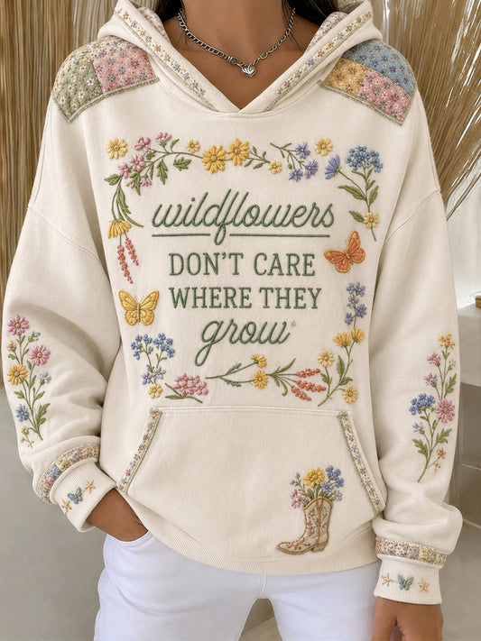 Women's Rip Country Music Lover of Country Printed Hoodie
