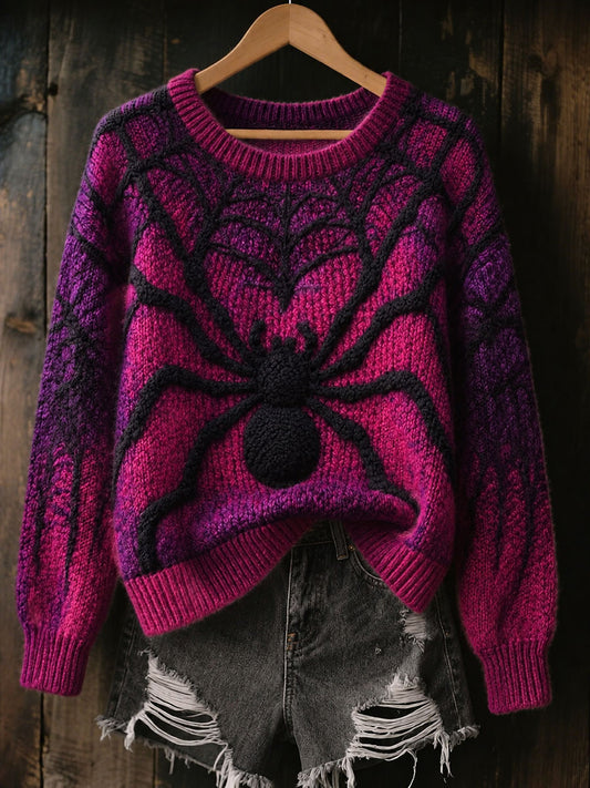 Women's Halloween Spider Tops