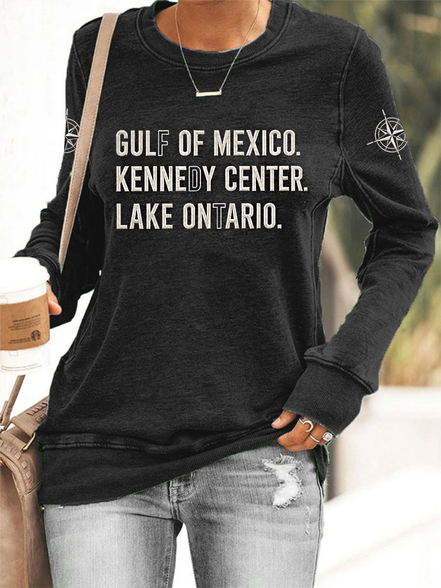 Women's Polyester Waisted Sweatshirt