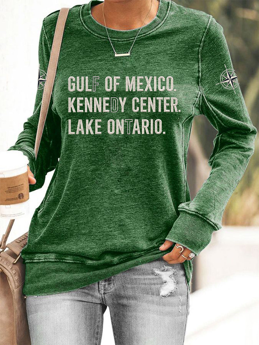 Women's Polyester Waisted Sweatshirt