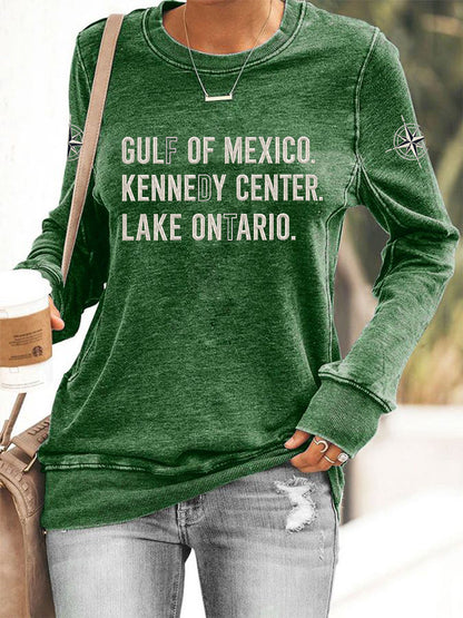 Women's Polyester Waisted Sweatshirt