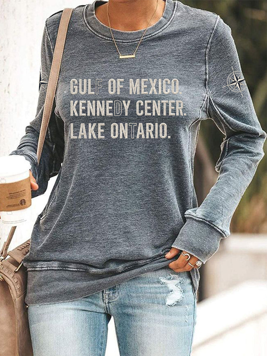 Women's Polyester Waisted Sweatshirt
