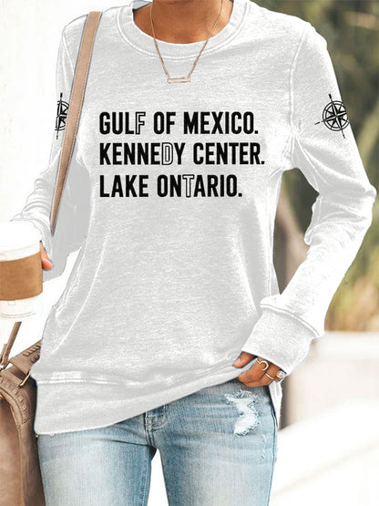 Women's Polyester Waisted Sweatshirt