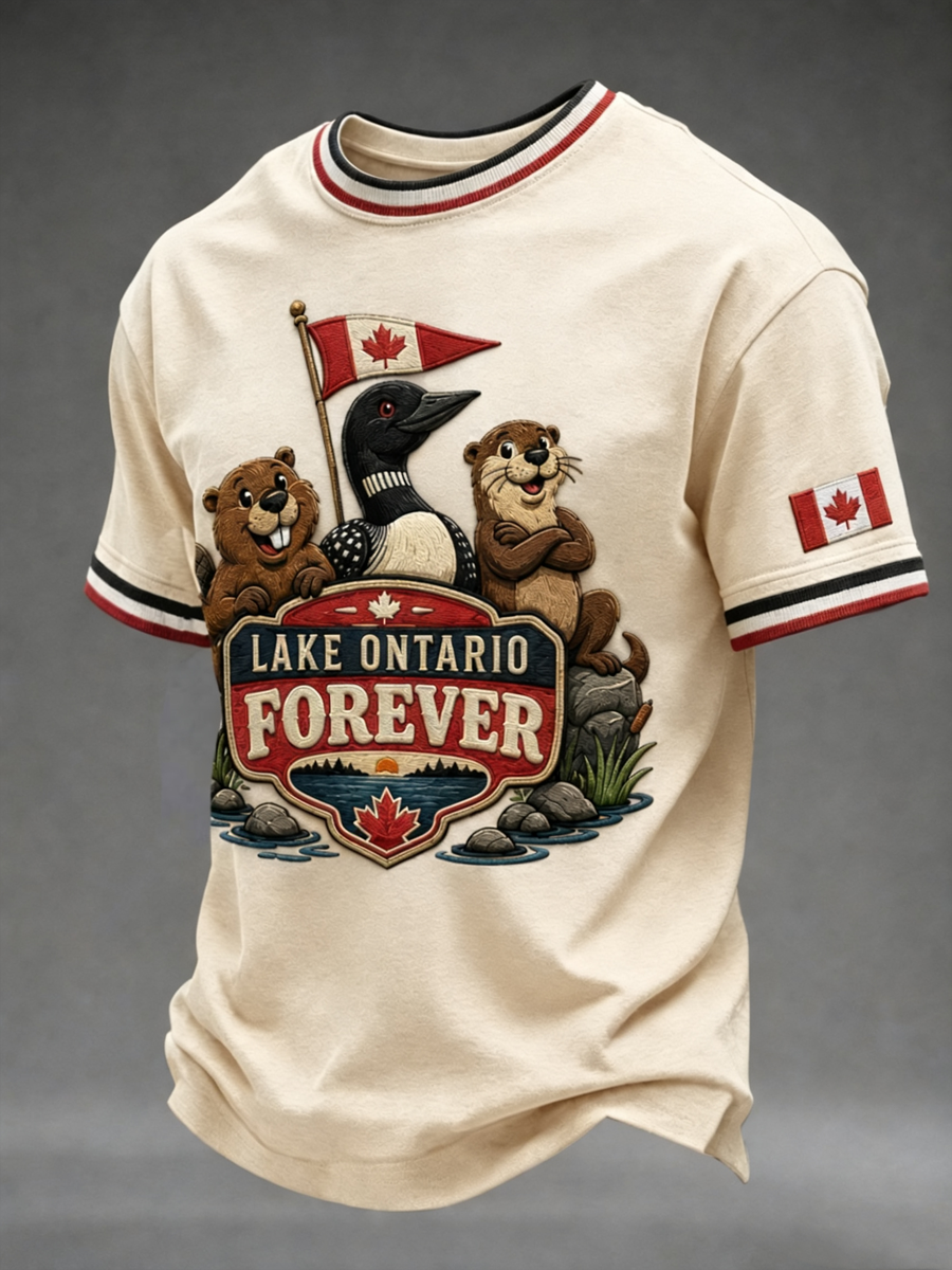 Men's Lake Ontario Forever short sleeves t-shirt