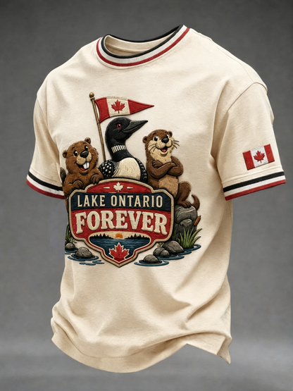 Men's Lake Ontario Forever short sleeves t-shirt