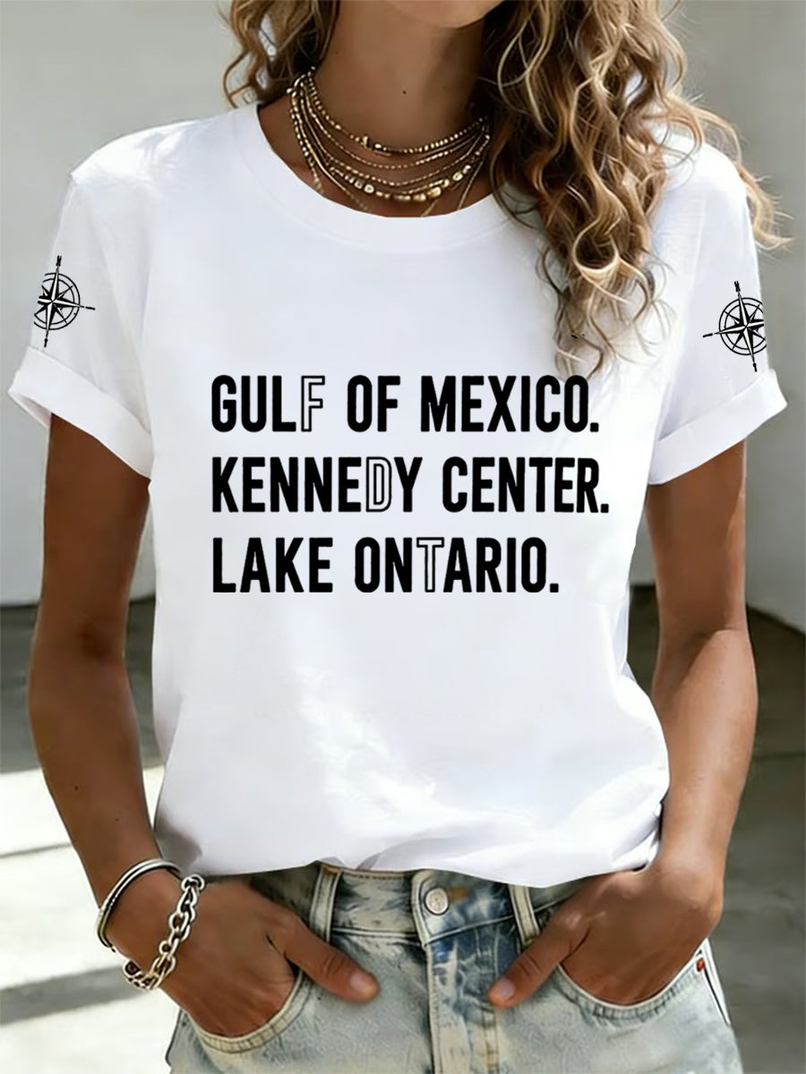 Women's Gulf Of Mexico Kennedy Center Lake Ontario Graphic Tee