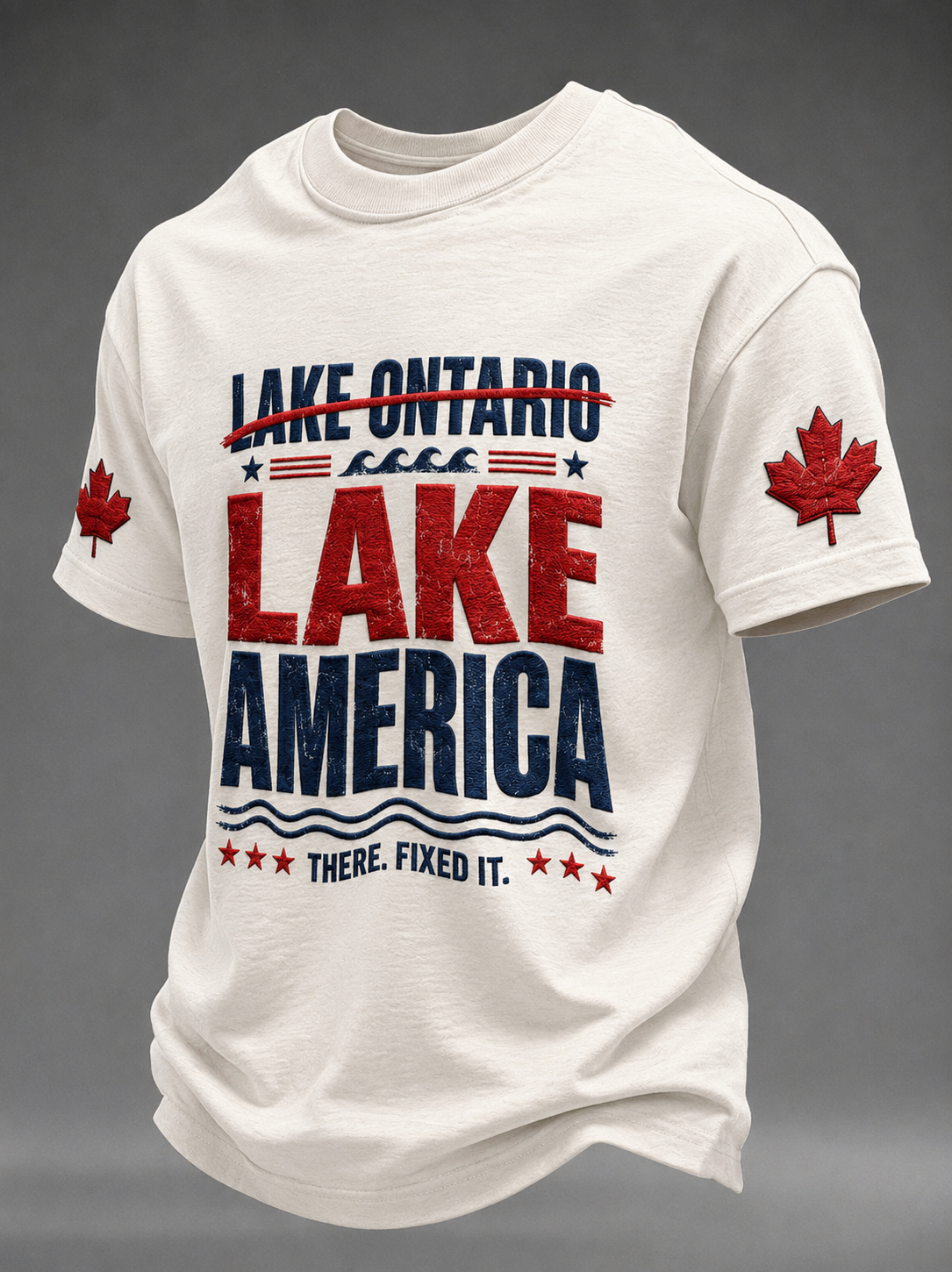 Men's Lake Ontario Always And Forever Short Sleeves T-shirt