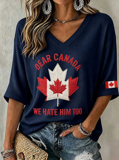 Women's Lake Ontario Waffle T-shirt