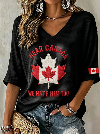 Women's Lake Ontario Waffle T-shirt