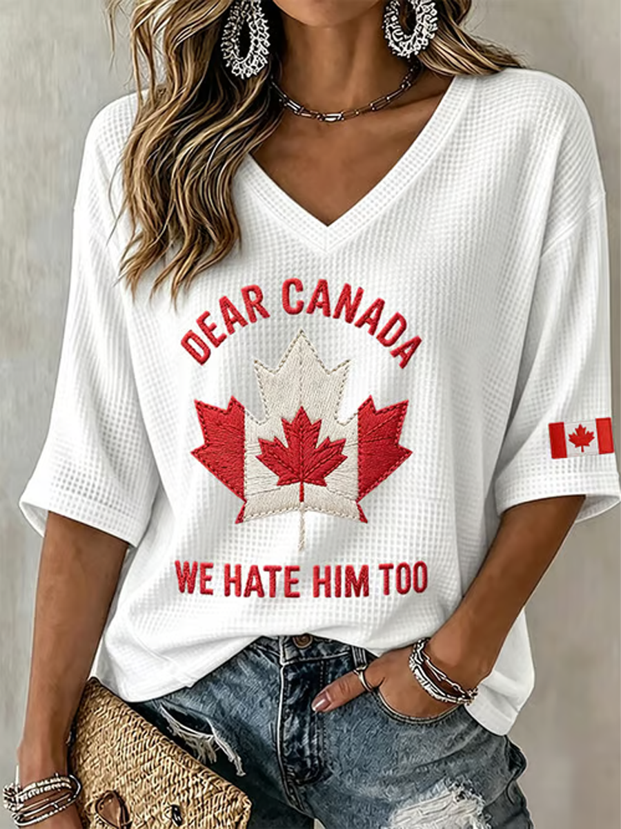 Women's Lake Ontario Waffle T-shirt