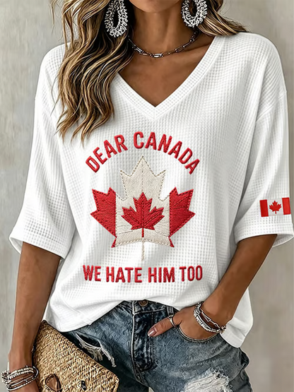 Women's Lake Ontario Waffle T-shirt