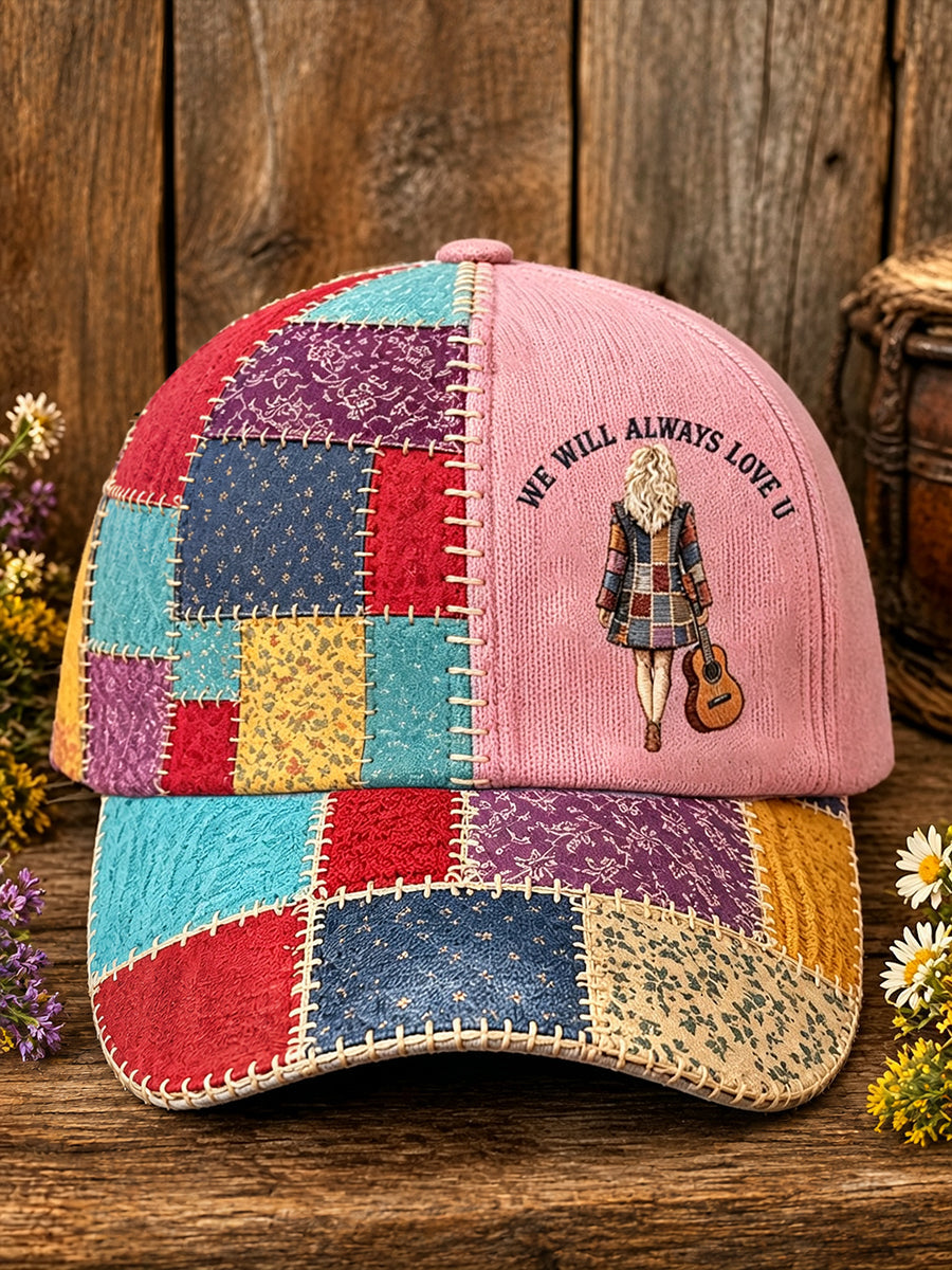Unisex Country Music Lover We Will Always Love U 925 Printed Hat