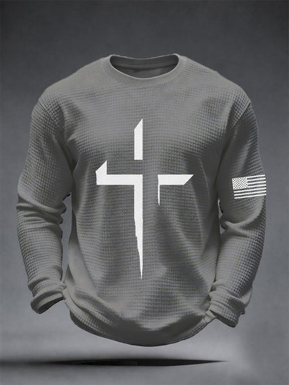 Men's Faith Cross Waffle Top