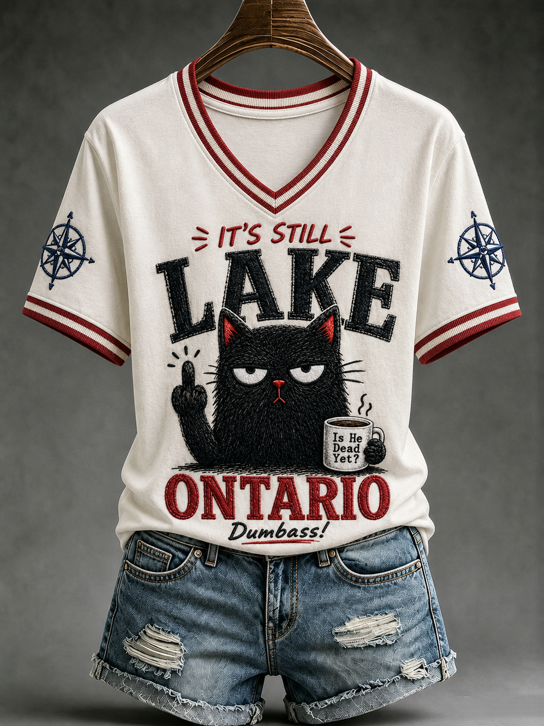 Women's Lake Ontario Always And Forever Short-sleeved T-shirt