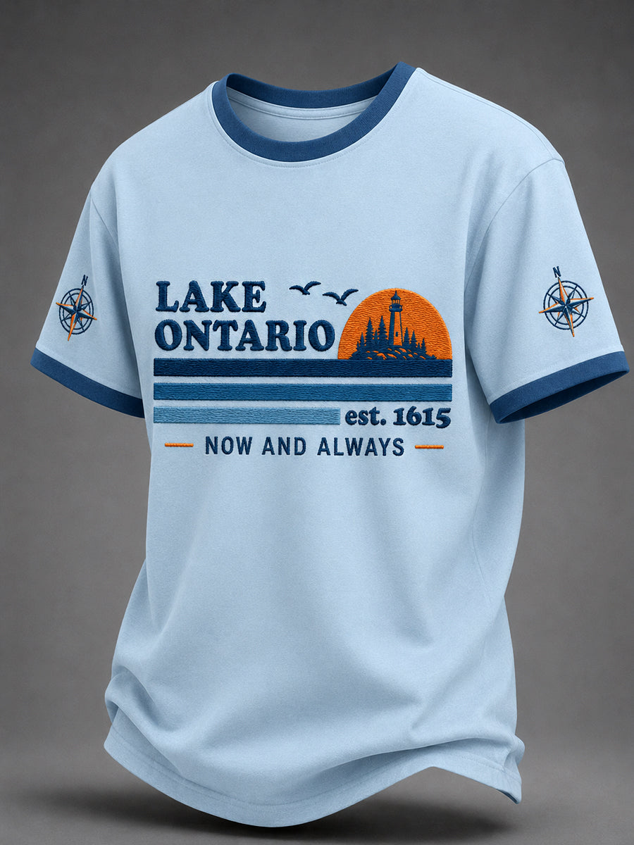 Men's Lake Ontario Now And Always Tee