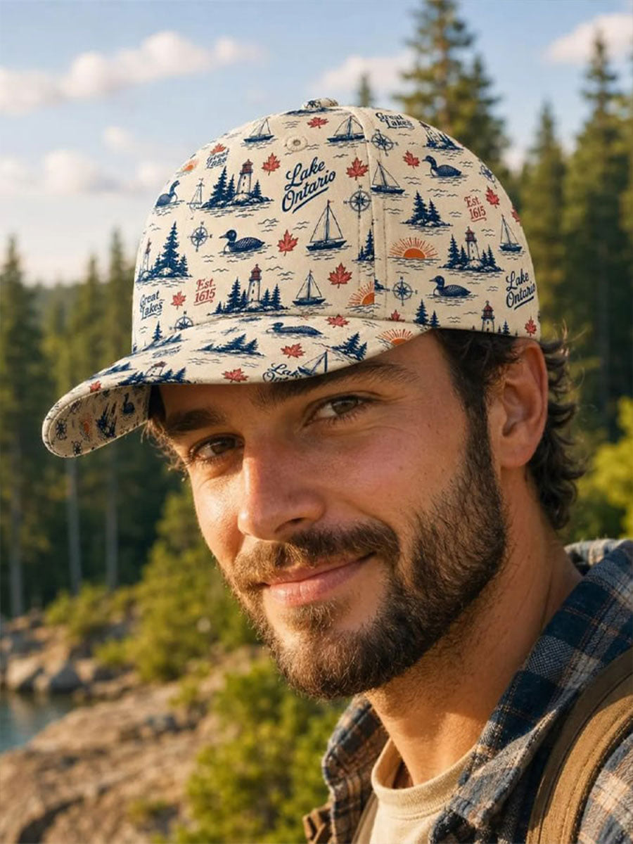 Unisex Lake Ontario Print Hat