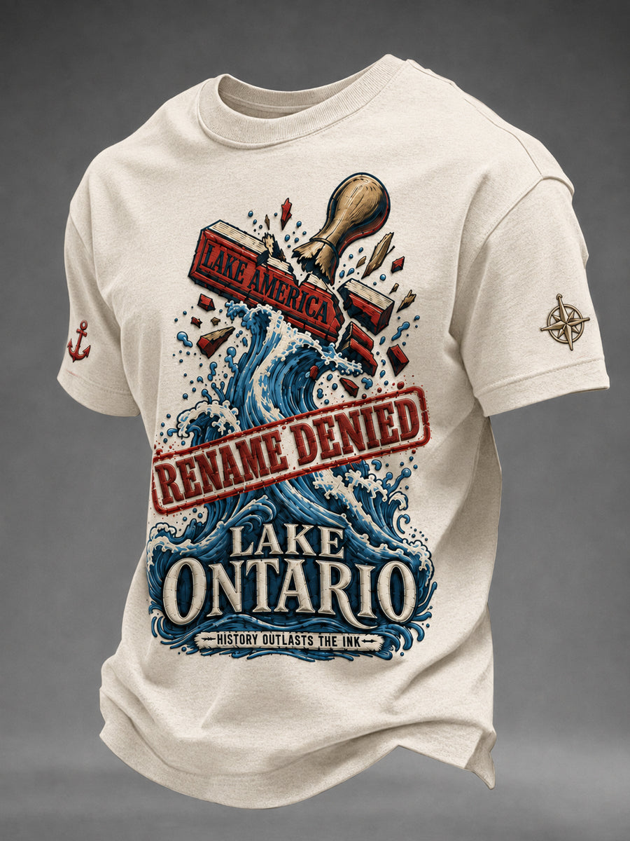 Men's Lake Ontario Always And Forever Short Sleeve T-shirt
