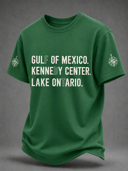 Men's Gulf Of Mexico Kennedy Center Lake Ontario Tee