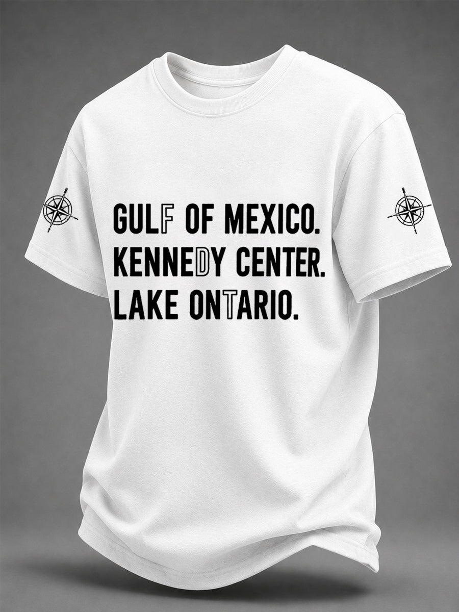 Men's Gulf Of Mexico Kennedy Center Lake Ontario Tee