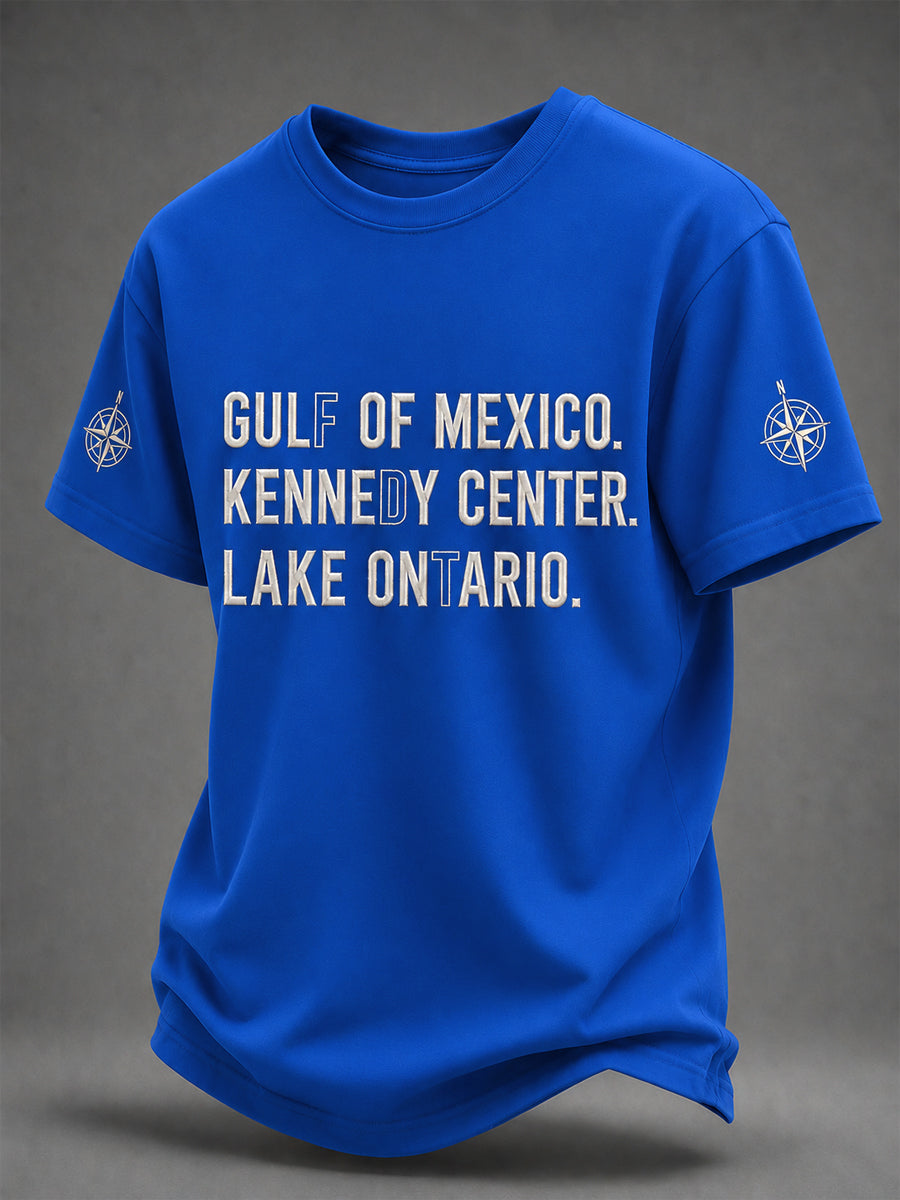 Men's Gulf Of Mexico Kennedy Center Lake Ontario Tee